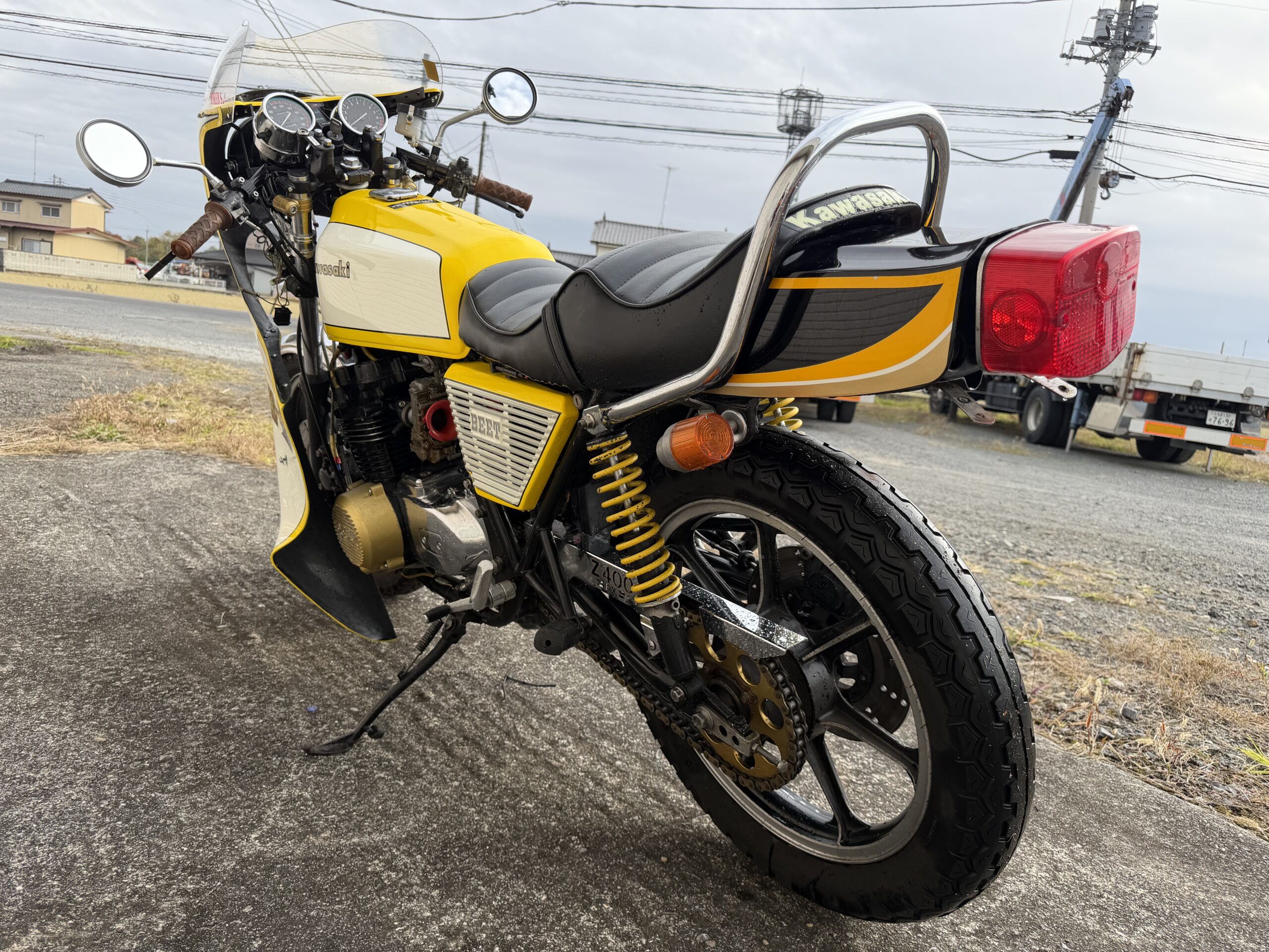 カワサキ Z400FX オールペン FCRキャブ モリワキショート ロケットカウル レストア済み車両 - 画像 (6)