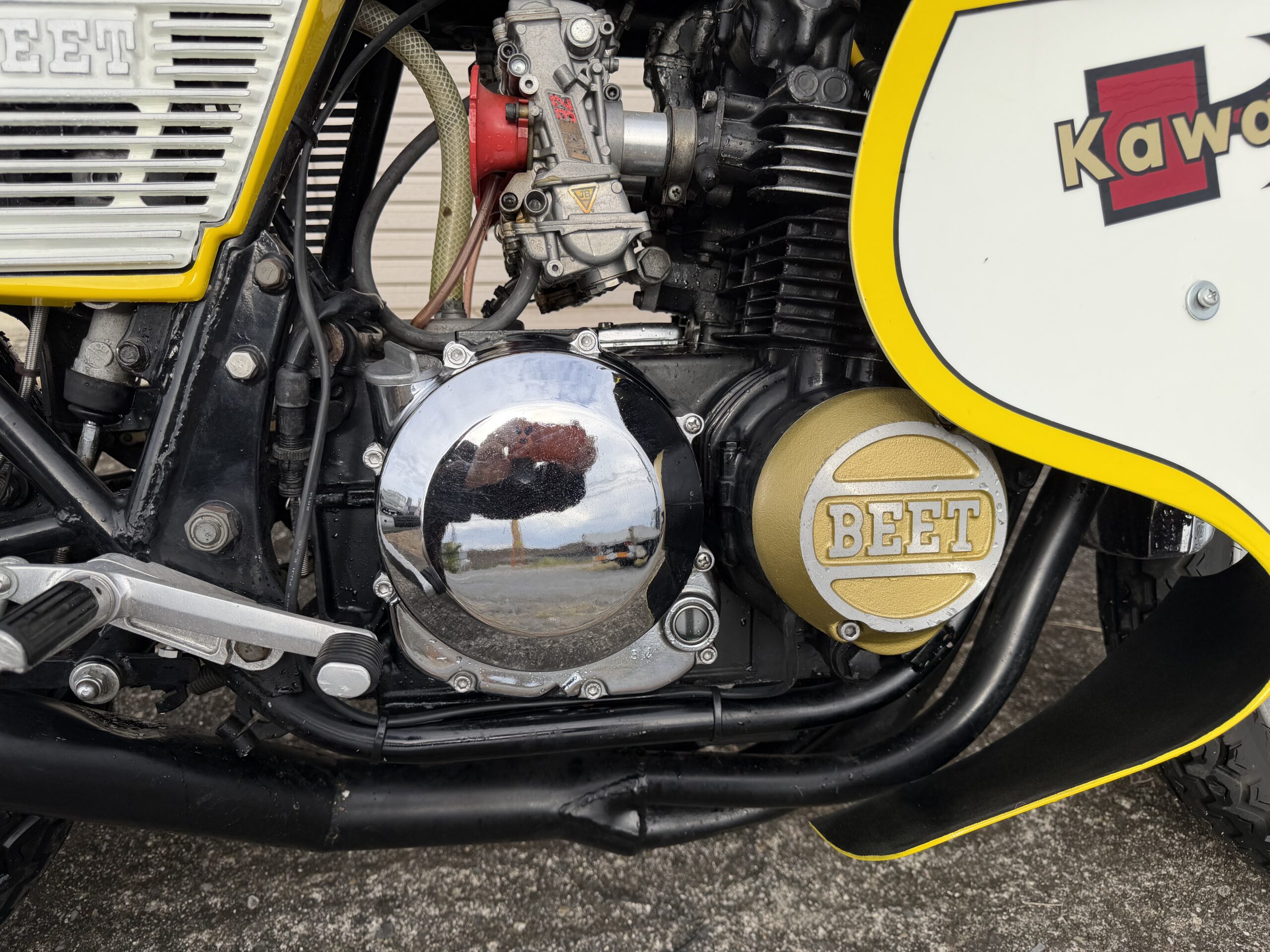 カワサキ Z400FX オールペン FCRキャブ モリワキショート ロケットカウル レストア済み車両 - 画像 (13)